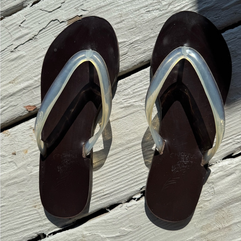 Ancient Greek Sandals — The Saionara jelly flip-flop — SIZE 38